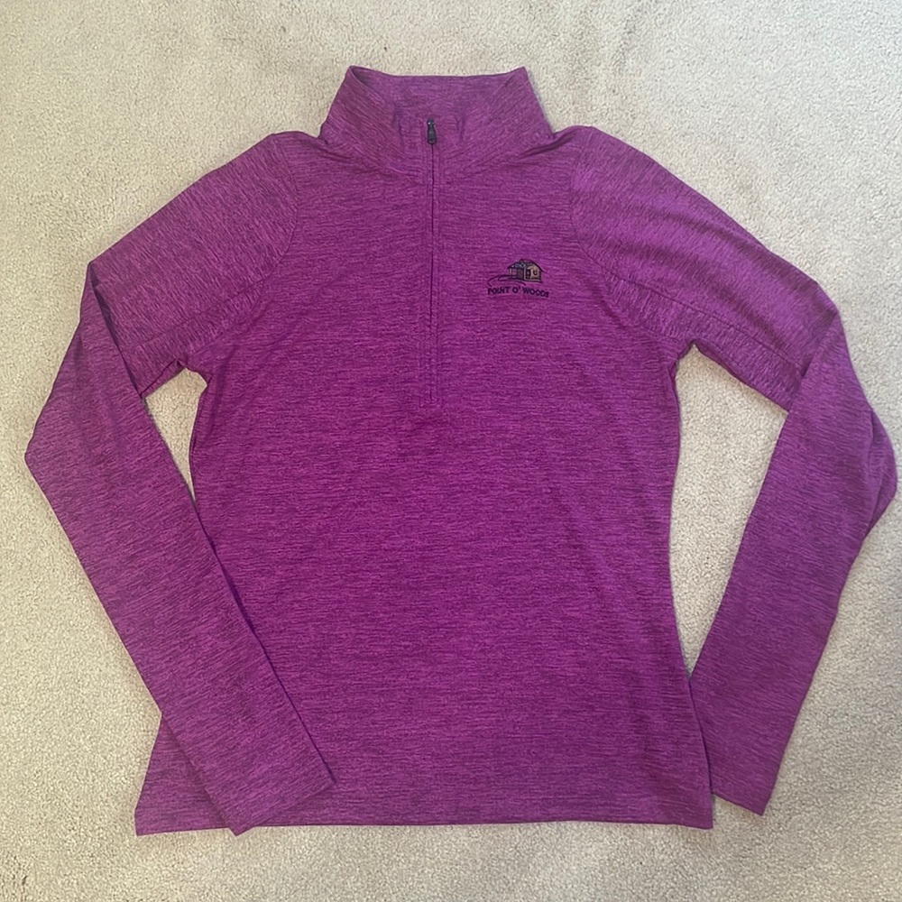 Pink Quarter Zip Jacket